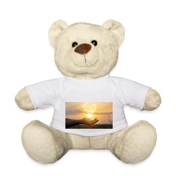 J’ai le soleil dans le cœur - Nounours - blanc - Devant
