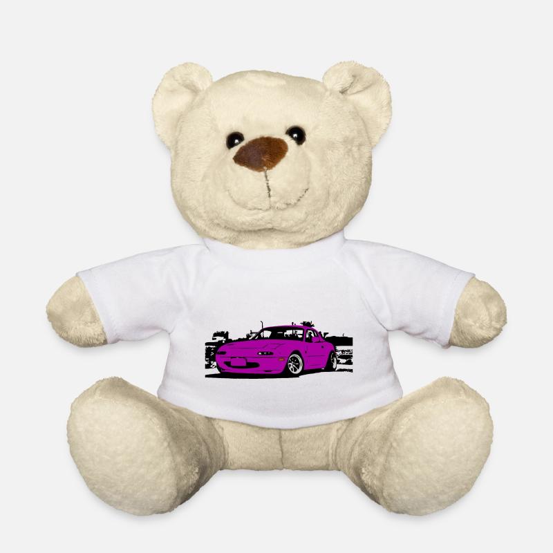 MIATA MK2 MX5 rosa - Teddy - Weiß