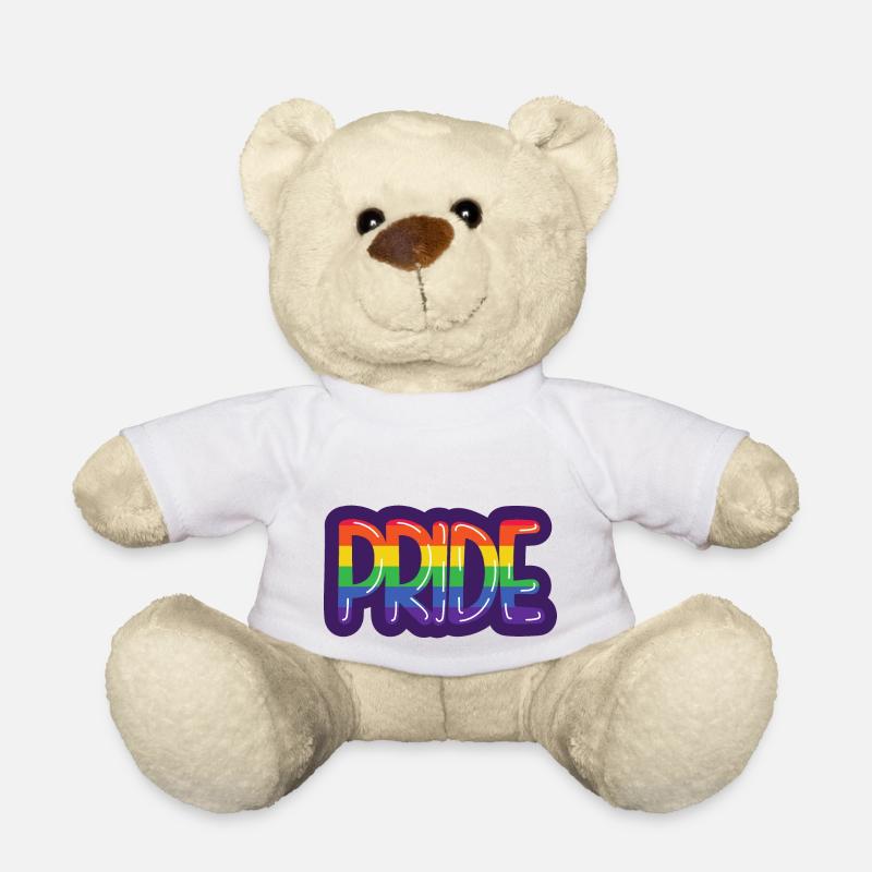 LGBT Pride - Teddy - Weiß