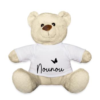 nounou - Nounours - blanc - Devant