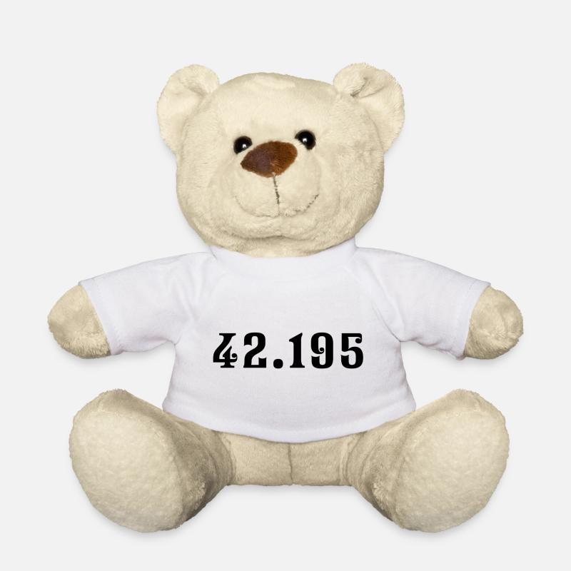 42195 marathon - Nounours - blanc