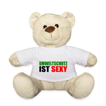 Umweltschutz - Teddy - Weiß - Vorne
