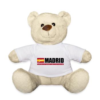 Autonome Gemeinschaft Madrid - Teddy - Weiß - Vorne