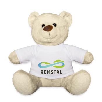Remstal Logo bunt - Teddy - Weiß - Vorne