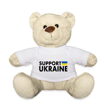 Support ukraine - Teddy - Weiß - Vorne