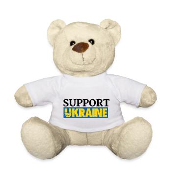 Ukraine - Teddy - Weiß - Vorne