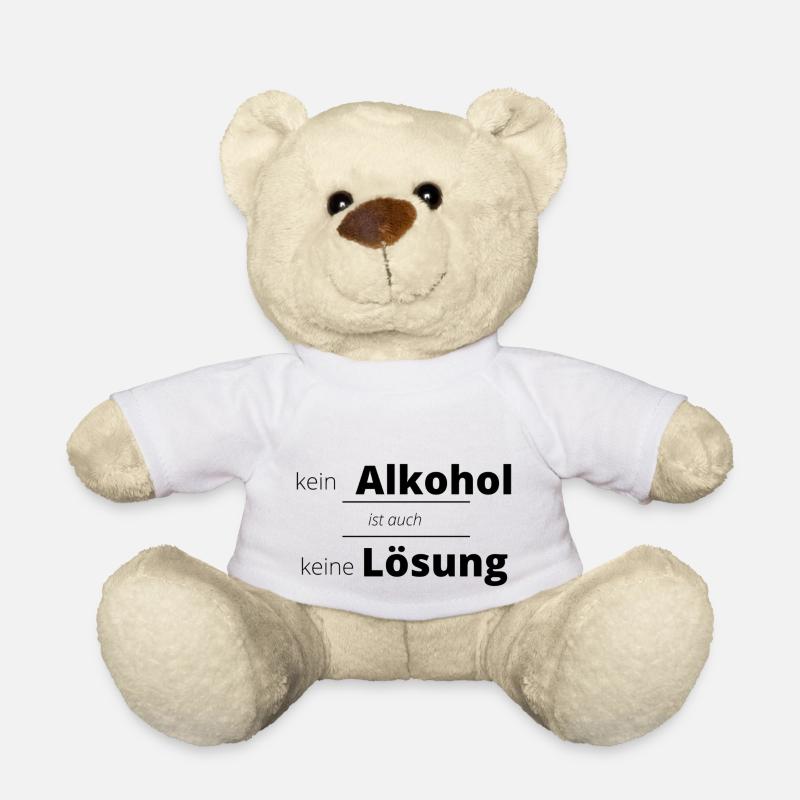 Alkohol - Teddy - Weiß