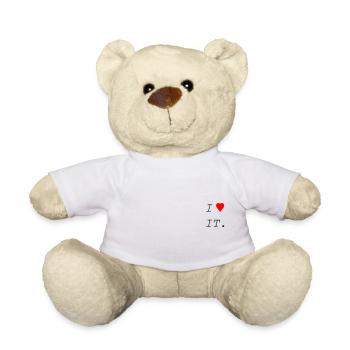 I LOVE IT - Teddy - Weiß - Vorne