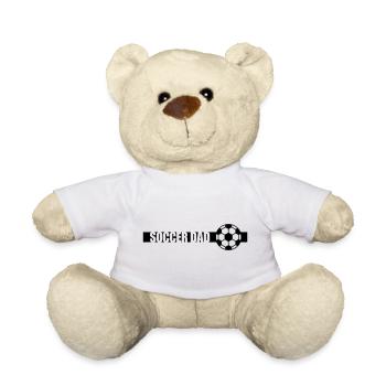 Stripe Soccer Dad Logo - Nounours - blanc - Devant