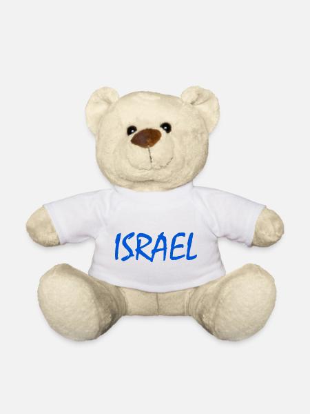 Israel - Teddy Bear - white