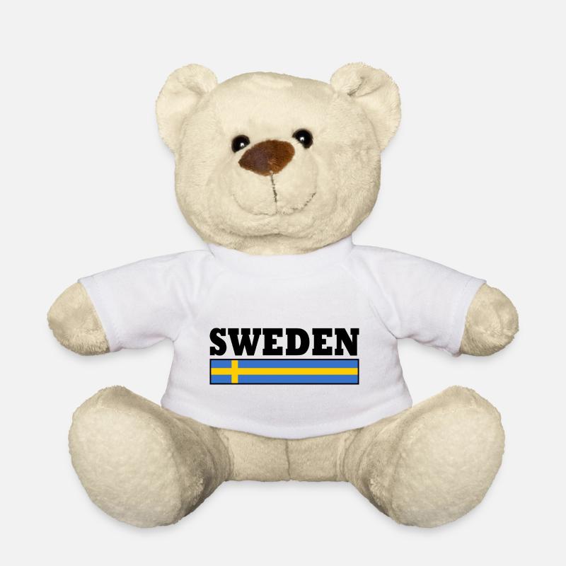 Suède - Nounours - blanc