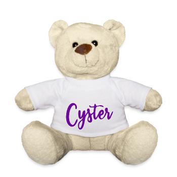 Cyster PCOS polycystic ovarian syndrome gynae - Teddy Bear - white - Front