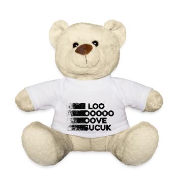 I Love Sucuk Türkische Wurst Knoblauch Lecker Food - Teddy - Weiß - Vorne