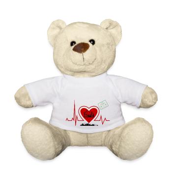 Herzschlag Sydney - Sydney liebhaber stadt VISA - Teddy - Weiß - Vorne