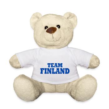 Finlande - Nounours - blanc - Devant
