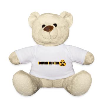 zombie hunter Halloween Zitat - Teddy - Weiß - Vorne