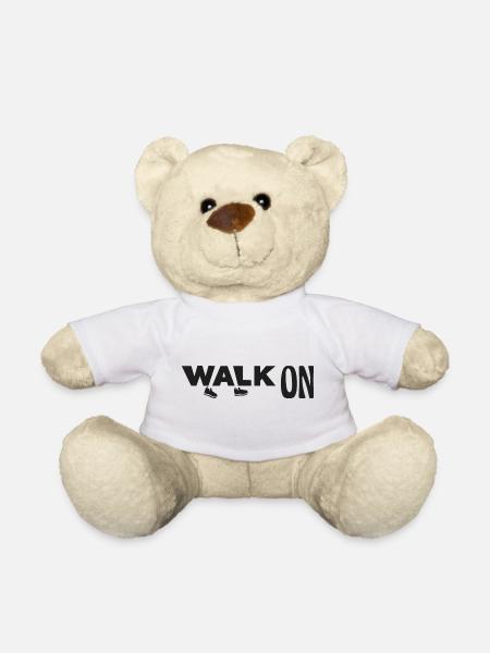 Walk on - Teddy Bear - white