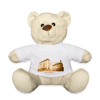 Wolkenburg Limbach-Oberfrohna Castle Saxony - Teddy Bear - white - Front