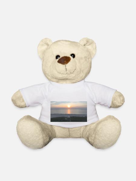 Sonnenuntergang - Sankt Peter Ording - Teddy - Weiß