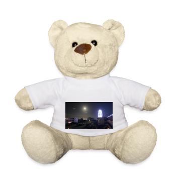 Riesenrad grömitz in der nacht - Teddy - Weiß - Vorne