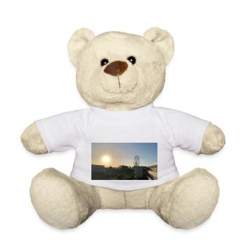 Lever de soleil à Grömitz Mer Baltique - Nounours - blanc - Devant