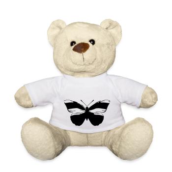 Schmetterling Natur Schmetterlinge Vektor 2 - Teddy - Weiß - Vorne