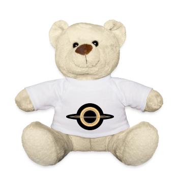 Schwarzes Loch - Teddy - Weiß - Vorne