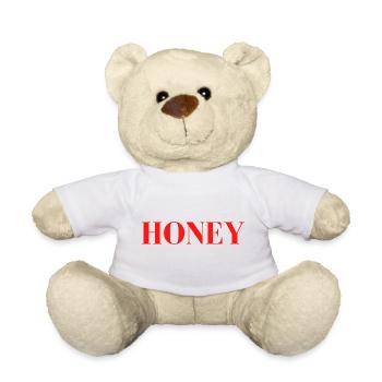 Honey Print - Teddy - Weiß - Vorne