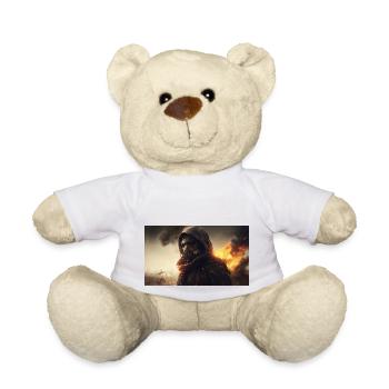 Man in the mask - Teddy Bear - white - Front