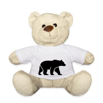 Roi des forêts - Nounours - blanc - Devant