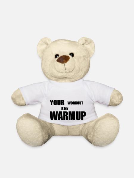 Dein Workout in meinem Warm Up - Teddy - Weiß