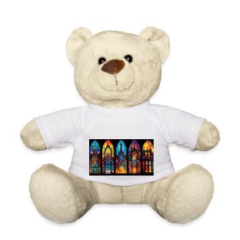 izup2u gothic church - Teddy Bear - white - Front