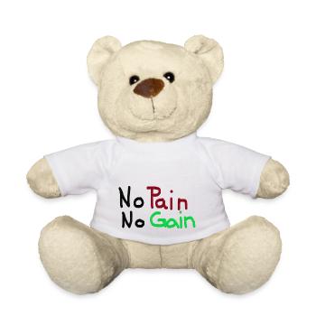 On n’a rien sans rien - Nounours - blanc - Devant