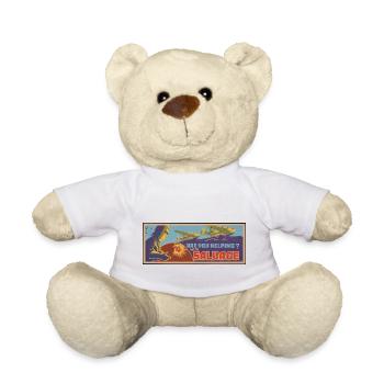 service pnp - Nounours - blanc - Devant