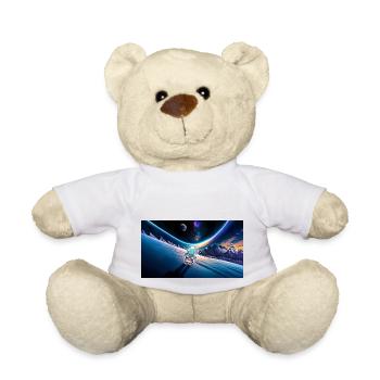 hugadino Astronaut Dino, süßer Dinosaurier - Teddy - Weiß - Vorne