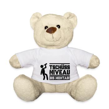 tschüss niveau - Teddy - Weiß - Vorne