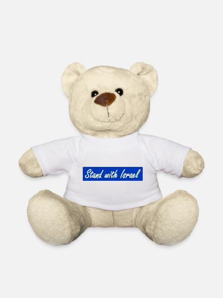 Stand with Israel - Teddy - Weiß