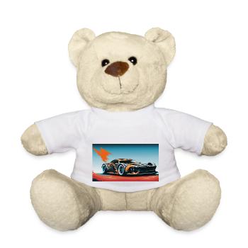 Colorful Racecar - Teddy - Weiß - Vorne