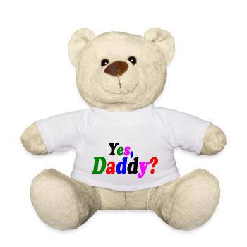Yes dadddy - Nounours - blanc - Devant