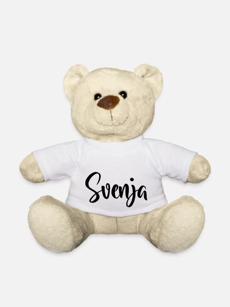 Name - Svenja - Teddy - Weiß