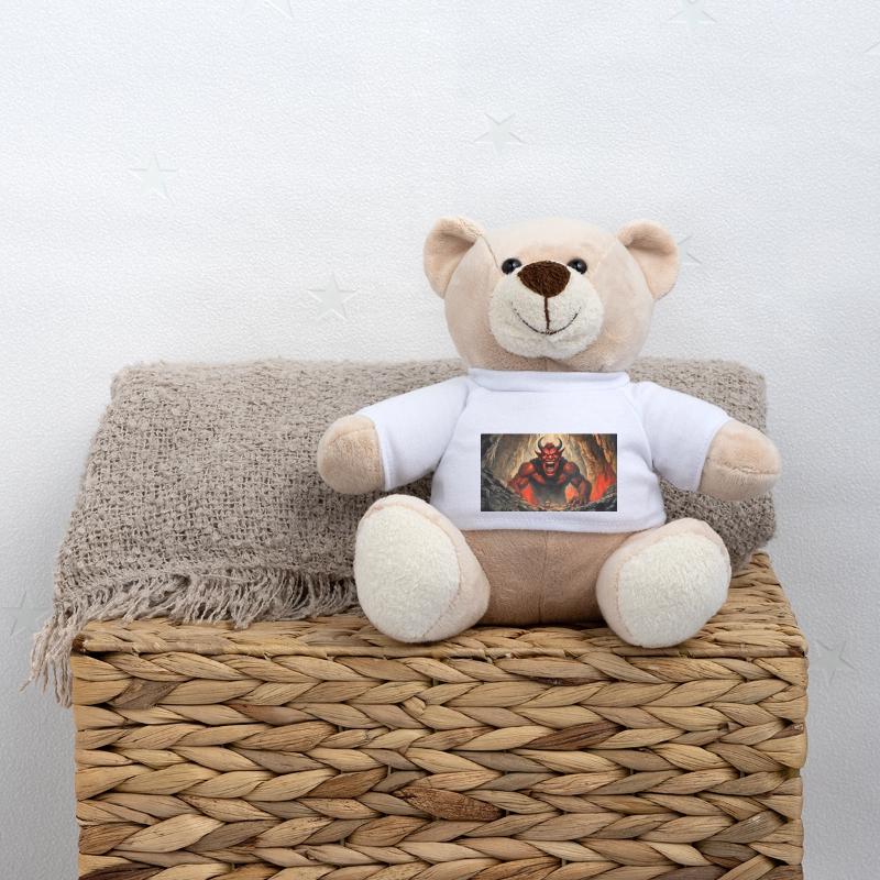 devil evil laugh smile monster dark horror scary Teddy Bear
