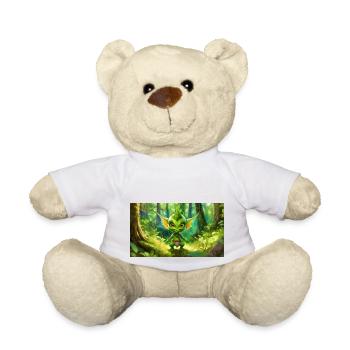 Goblin - Junge niedliche kleine Monster - Teddy - Weiß - Vorne