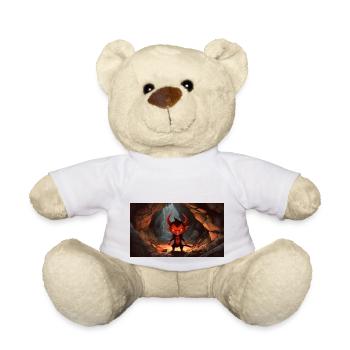 Evil Devil - Junge niedliche kleine Monster - Teddy - Weiß - Vorne