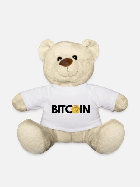 Krypto BITCOIN 3 - Teddy - Weiß
