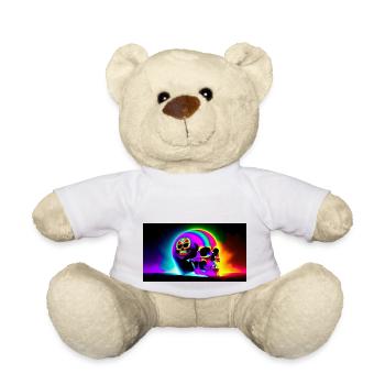 Crâne de psy - Nounours - blanc - Devant