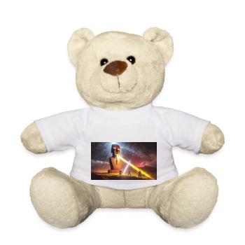 gruselige mythische Orte – Rapa Nui Osterinsel - Teddy - Weiß - Vorne