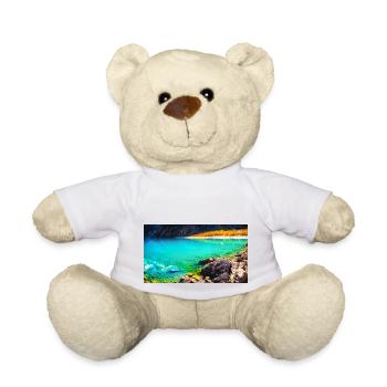 AUTUMN MOUNTAIN LAKE - Teddy Bear - white - Front