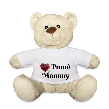 Proud Mommy - Nounours - blanc - Devant