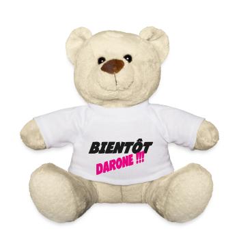 Bientot DARONE - Nounours - blanc - Devant