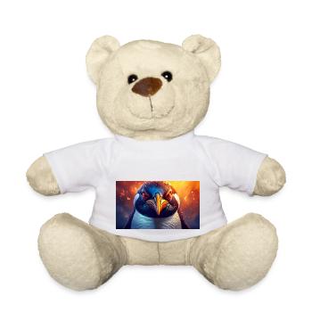 Animaux mignons - pingouin - Nounours - blanc - Devant